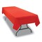 Tablemate Rectangular Table Cover, 54 x 108, Red, PK6 549RD - alternate 5